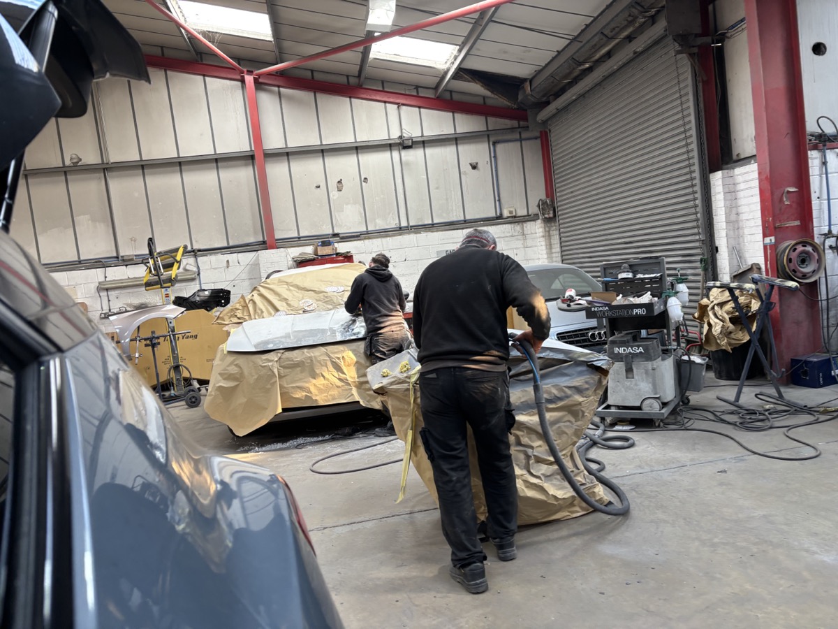 CARS workshop floor — Heathfield, East Sussex